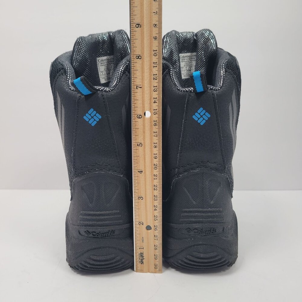 Columbia Bugaboot Plus IV Waterproof Youth Black Snow Boots BY5955-010 US Size 5 - Picture 7 of 11